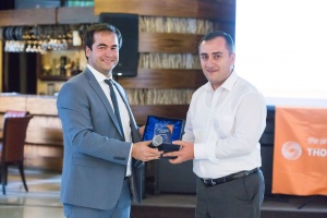 ARMSWISSBNAK CJSC has been awarded “The best partner of data supplier” by Thomson Reuters