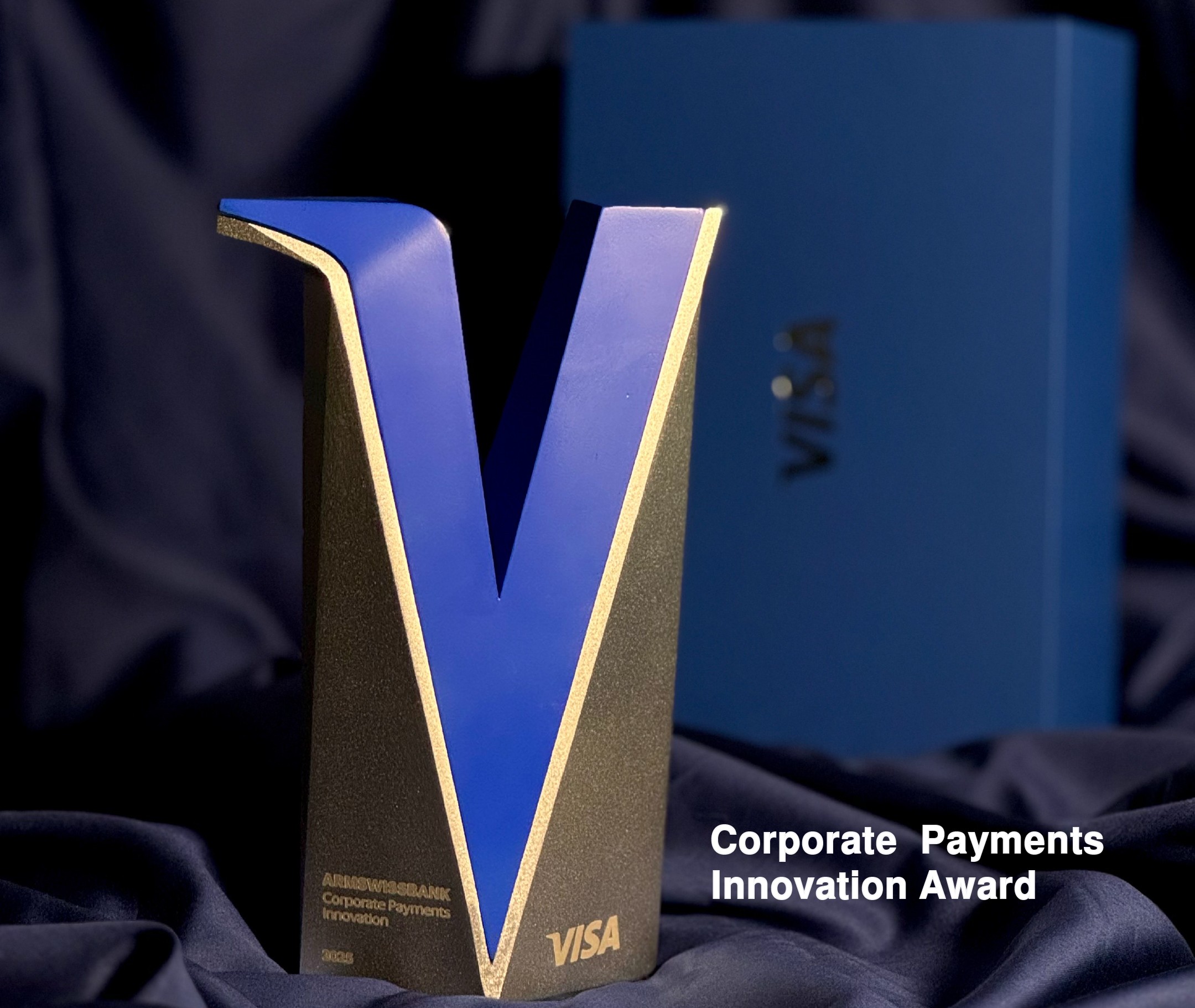 ԱՐՄՍՎԻՍԲԱՆԿՆ ԱՐԺԱՆԱՑԵԼ Է VISA CORPORATE PAYMENTS INNOVATION ՄՐՑԱՆԱԿԻՆ