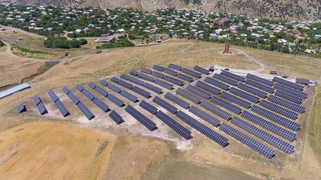 WITH THE FINANCING OF “ARMSWISSBANK” CJSC "Arpine-1" solar industrial station WAS LAUNCHED