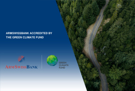 ARMSWISSBANK ACCREDITED BY THE GREEN CLIMATE FUND